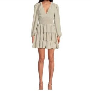 Gianni Bini Gray Mini Dress